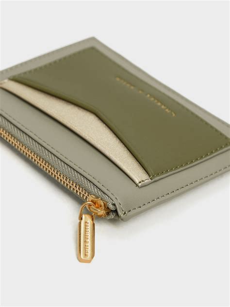 Sage Green Small Leather Wallet 